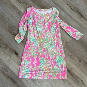 Lilly Pulitzer Floral Pink and Green